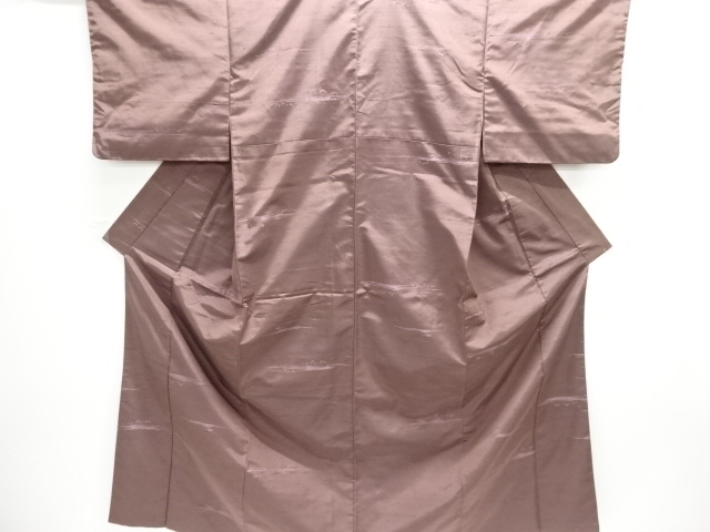 JAPANESE KIMONO / FUSHI TSUMUGI / WOVEN MIST & BAMBOO GRASS
